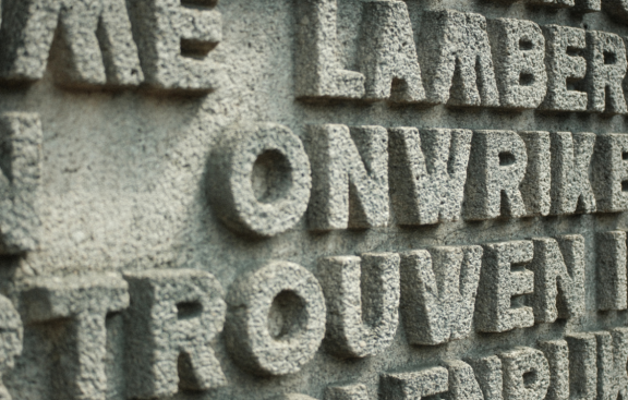 Letters in Genk