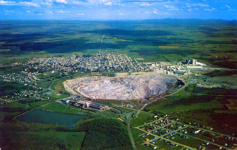 Aerial Mine View