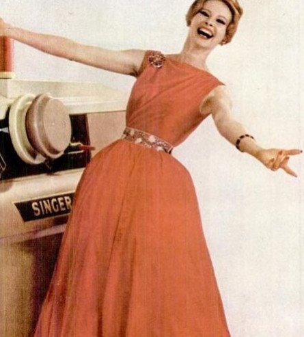 Advertentie voor Singer
