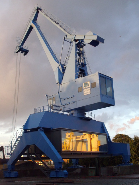 blauwe kraan (c) Dok Noord