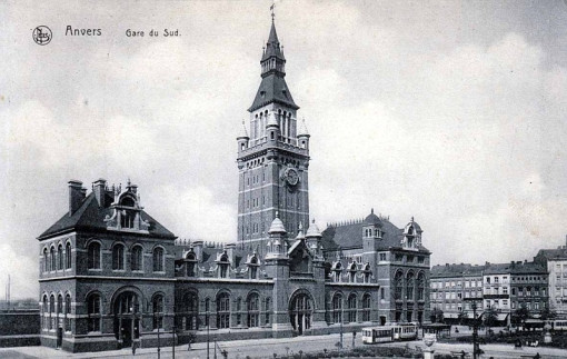 station antwerpen-zuid jaren dertig (c) felixarchief