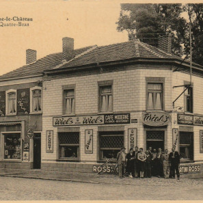Reclameborden postkaart
