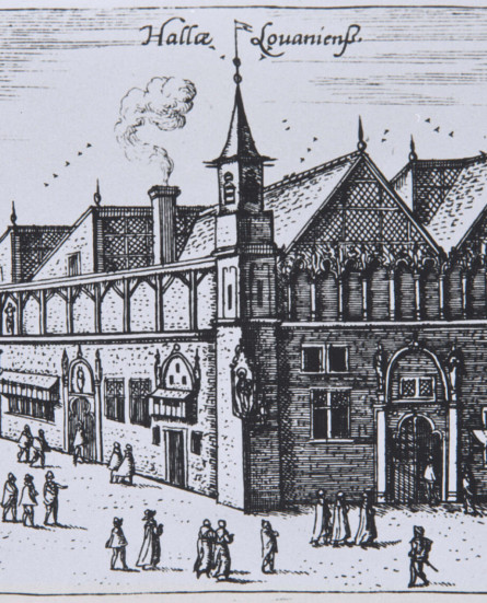 gravure lakenhal Leuven - Joannes Baptista Gramaye (c) KU Leuven - Universiteitsarchief