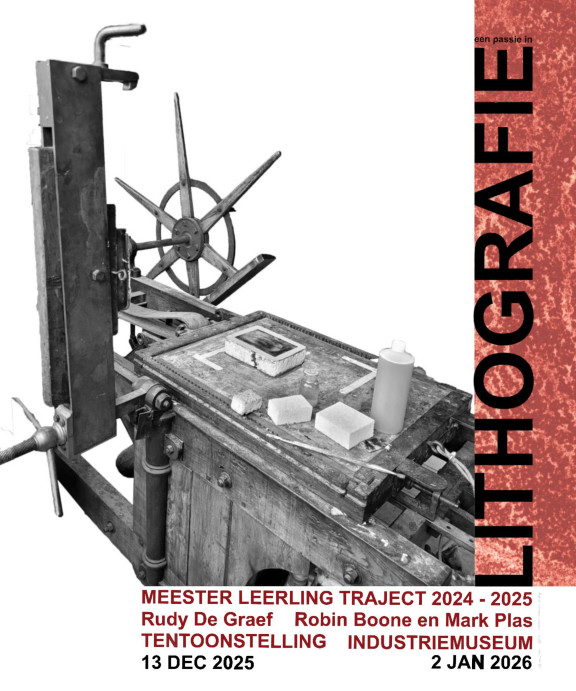 een lithografische expo
