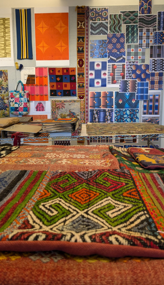 bibliotheek textilia blauw_oranje