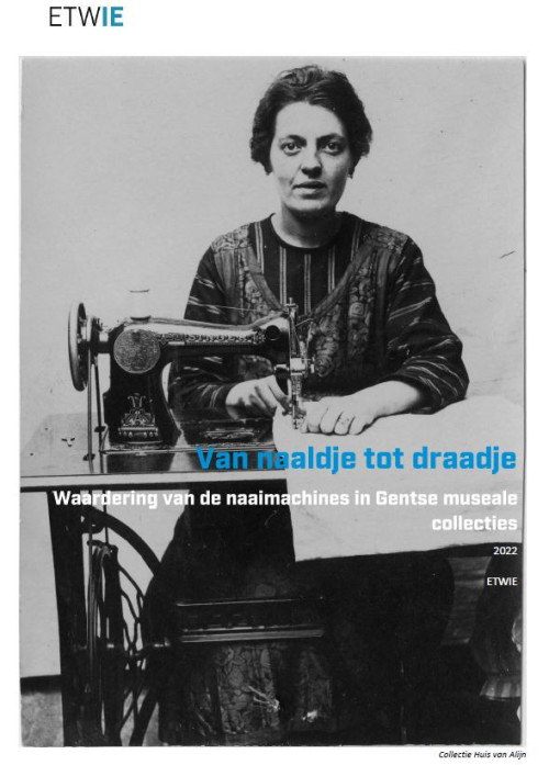 voorblad rapport waardering naaimachines