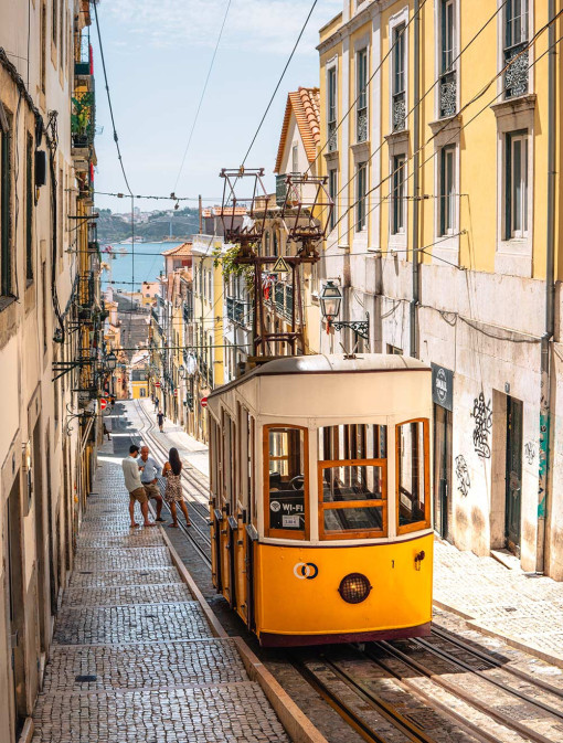 elevador da bica funicular Lissabon