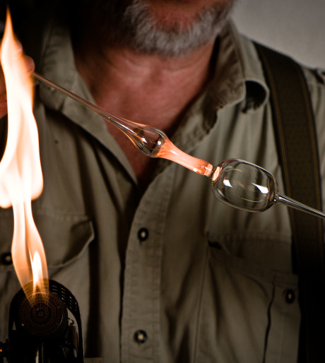 De glasblazerij van Werner Vitt © Alain Meessen – Handmade in Brugge